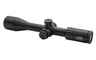U.S. Optics T-Series 5-25x50mm Rifle Scope with Illuminated CMS Reticle offers precision and clarity in a durable package for long range shooting.
